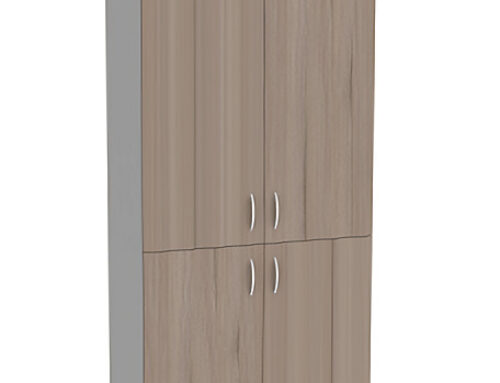 SUMMUS (LB-204) – Librero de piso CON 4 PUERTAS COMPLETAS