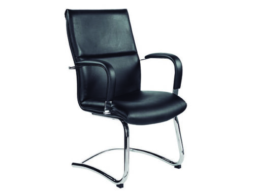 Sillon para visitante  con brazos, modelo AB-2014.
