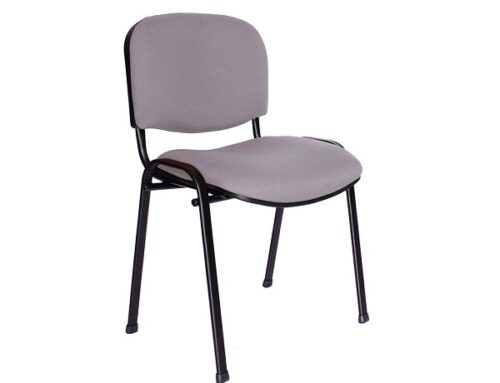 ISO. Silla visitante 4 patas, tapizada.